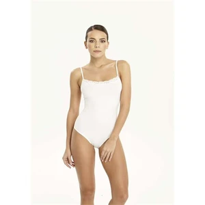 Kadın Beyaz Dantelli Body
