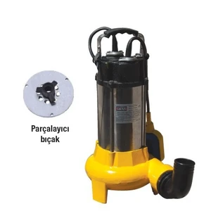 V1100d-F Döküm Gövdeli1,5 Hp Atık Su Pompası