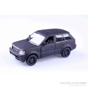Mat Siyah Range Rover Sport 1/36 Çek Bırak Die Cast Model Araç