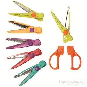 Br-708 Şekilli Makas 6 'lı Set