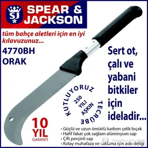 Spear And Jackson 4770Bh Orak Sert Otlar İçin