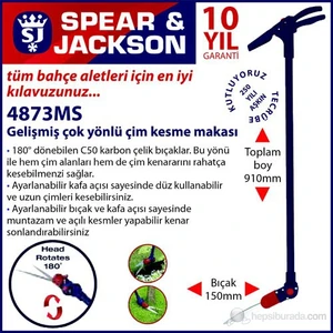 Spear And Jackson 4873Ms Kenar Çimi Kesme Makası Advanced