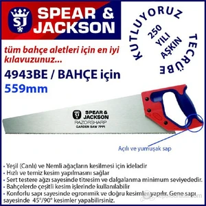 Spear And Jackson 4943Be12 Budama Testeresi 559 Mm