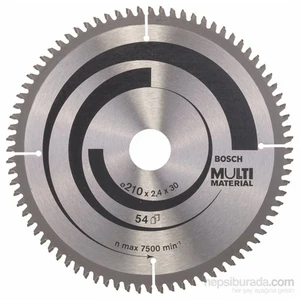 - Çoklu Malzeme İçin Daire Testere Bıçağı - 210 X 30 X 2,5 Mm, 80 Diş