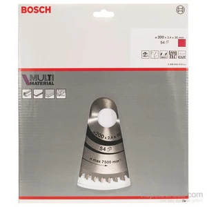 - Çoklu Malzeme İçin Daire Testere Bıçağı - 200 X 30 X 2,4 Mm, 54 Diş