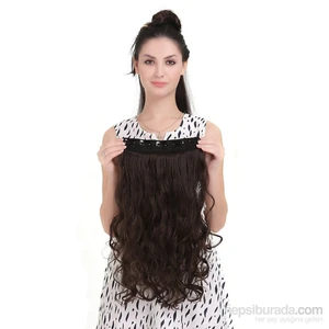 Ay Peruk Çıtçıtlı Postiş