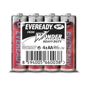 (C7-9956) Eveready Çinko Karbon Aaa İnce Kalem Pil 4Lü Shrink