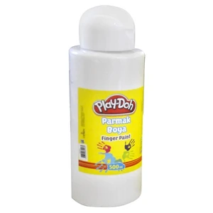500 Ml Parmak Boyası(Tüp)Beyaz Play-Pr014