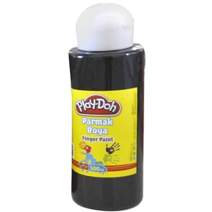 500 Ml Parmak Boyası(Tüp)Siyah Play-Pr015