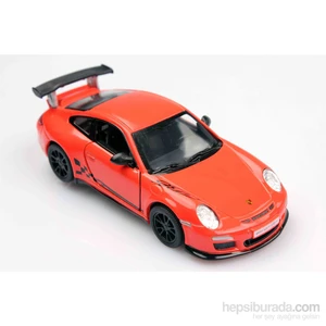 Turuncu 2010 Porsche 911 Gt3 Rs 1/36 Çek Bırak Die-Cast Model Araç