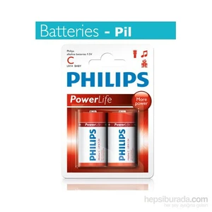 LR14P4F/97 Alkaline C Boy 2'li Pil