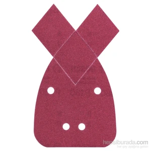 - Multi Zımpara Kağıdı 5'Li, 95 X 135 Mm 180 Kum 4 Delik