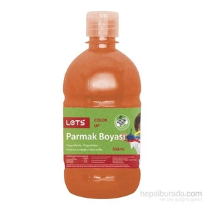Lets Parmak Boyası 500 Ml. Kahve L-5008