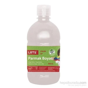 Lets Parmak Boyası 500 Ml Beyaz L5001