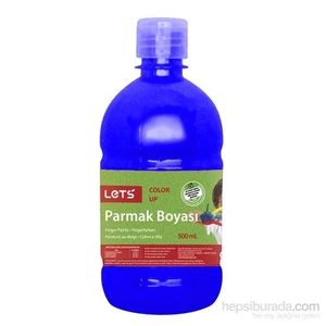 Lets Parmak Boyası 500 Ml. Mavi L-5006