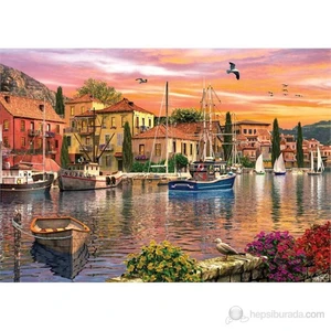 Ks Games 2000 Parça Harbour Sunset Puzzle