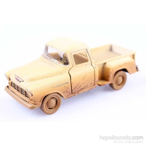 Off-Road 1955 Chevy Stepside Pick-Up Çek Bırak 1/32 Die Cast Model Araç