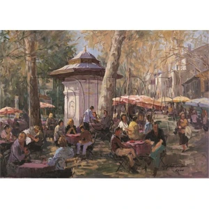 Puzzle Çınaraltı, Emirgan İstanbul (1500 Parça)