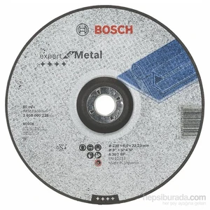 - Expert Serisi Metal İçin Bombeli Taşlama Diski (Taş) - A 30 T Bf, 230 Mm, 6,0 Mm