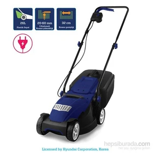 C3203B 1200W Elektrikli Çim Biçme Makinesi