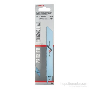 - Heavy Serisi Metal İçin Tilki Kuyruğu Bıçağı S 925 Vf - 5'Li Paket