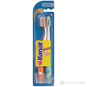 Caredent ( 1 + 1 Bedelsiz ) (Orta Sert, kokulu ,kauçuk saplı)