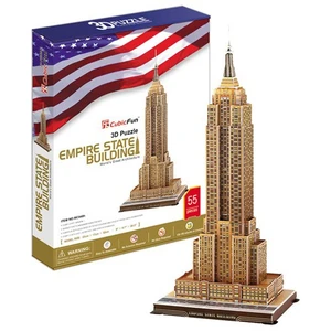Cubic Fun Puzzle Empire State Binası (3 Boyutlu)