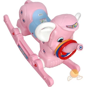 Enhoş Toys Sallanan Fil (S-7203) - Pembe