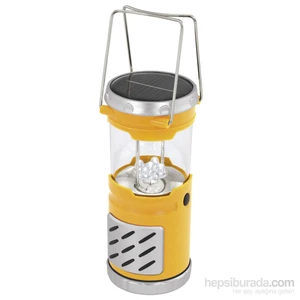 Solar Ledli Fener Sarı Renk