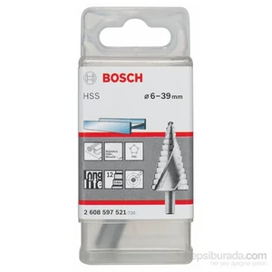 - Kademeli Matkap Ucu Hss - 6 - 39 Mm, 10,0 Mm, 93,5 Mm