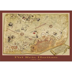 Puzzle 1000 Parça Piri Reis Haritası