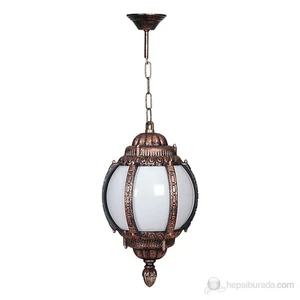 Dış Makan Abs 65 Cm Akrilik Camlı Orta Boy İnci Fener Sarkıt Aplik