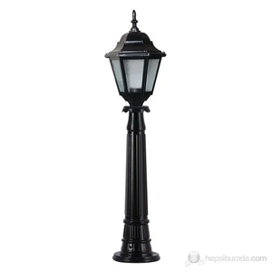 Dış Makan Abs 100 Cm Poli Cam Küçük Altıgen Fener Çim Direği
