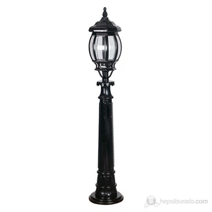 Dış Makan Abs 100 Cm Akrilik Camlı Sekizgen Fener Abs Çim Direği