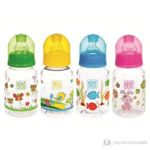Silikon Emzikli Yavaş Akış PP Biberon 125 ml