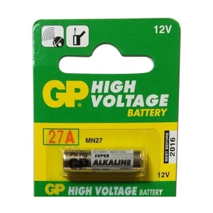 Gp 27A- 2C5 12V Alkalin Pil 10'Lu