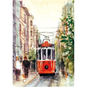 Puzzle İstiklal Caddesi,Tramvay (1000 Parça)