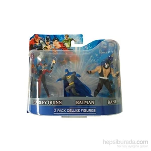 Dc Comics Batman, Bane, Harley Quinn 3'Lü Figür Seti