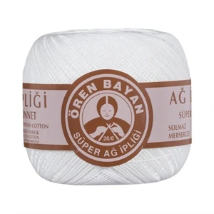 Ören Bayan Beyaz Ağ İpi - Beyaz