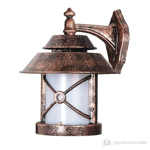 Dış Makan Abs 32 Cm Polikarbon Camlı Klasik Fener Ters Aplik