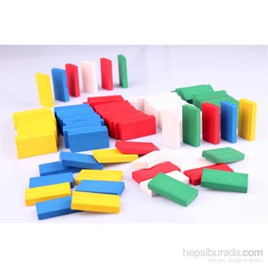 Wooden Toys 100'lü Ahşap Domino Seti