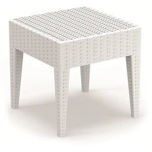 Rattan/Miami Mini Sehpa - Beyaz
