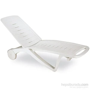 Elegance Şezlong- Beyaz