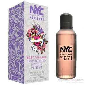 East Vıllage Rock  Tattoo Edıtıon No 671 For Her Edt 100Ml