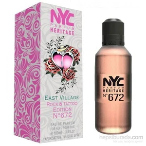 East Vıllage Rock  Tattoo Edıtıon No 672 For Her Edt 100Ml