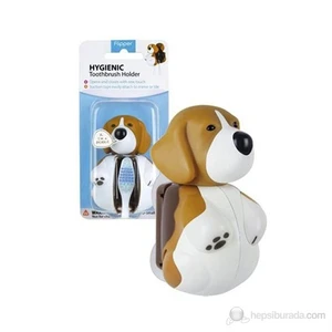 Flipper Hijyenik Diş Fırçası Kabı - Köpek
