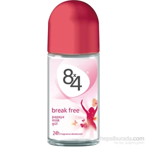 8X4 Roll-On Breakfree 50 Ml Kadın