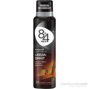 8X4 Sprey Urban Spirit 150 Ml Erkek