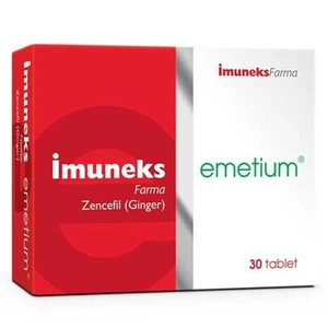 İmuneks Emetium Ginger (Zencefil) 30 Tablet