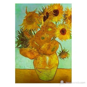 Van Gogh-Güneş Çiçekleri (1500 Parça)